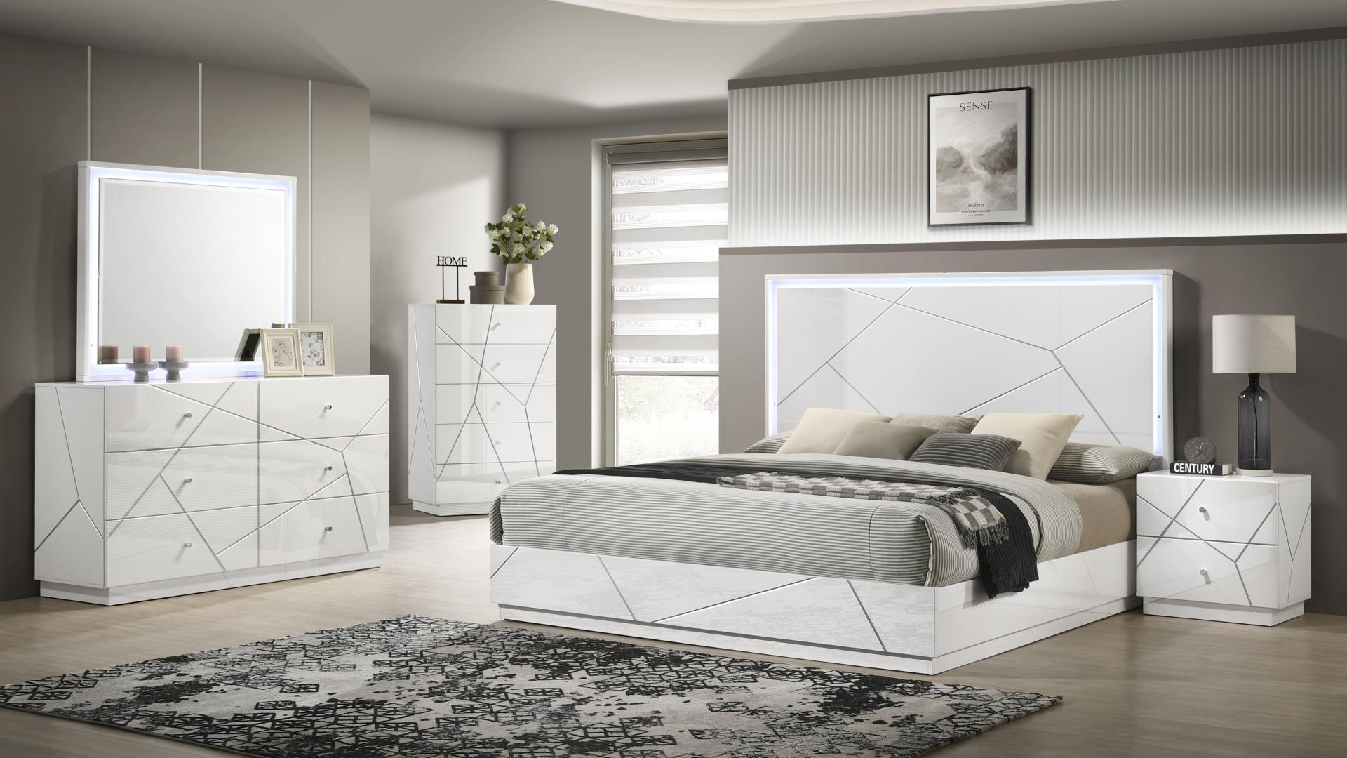 Manhattan Bedroom sets in White